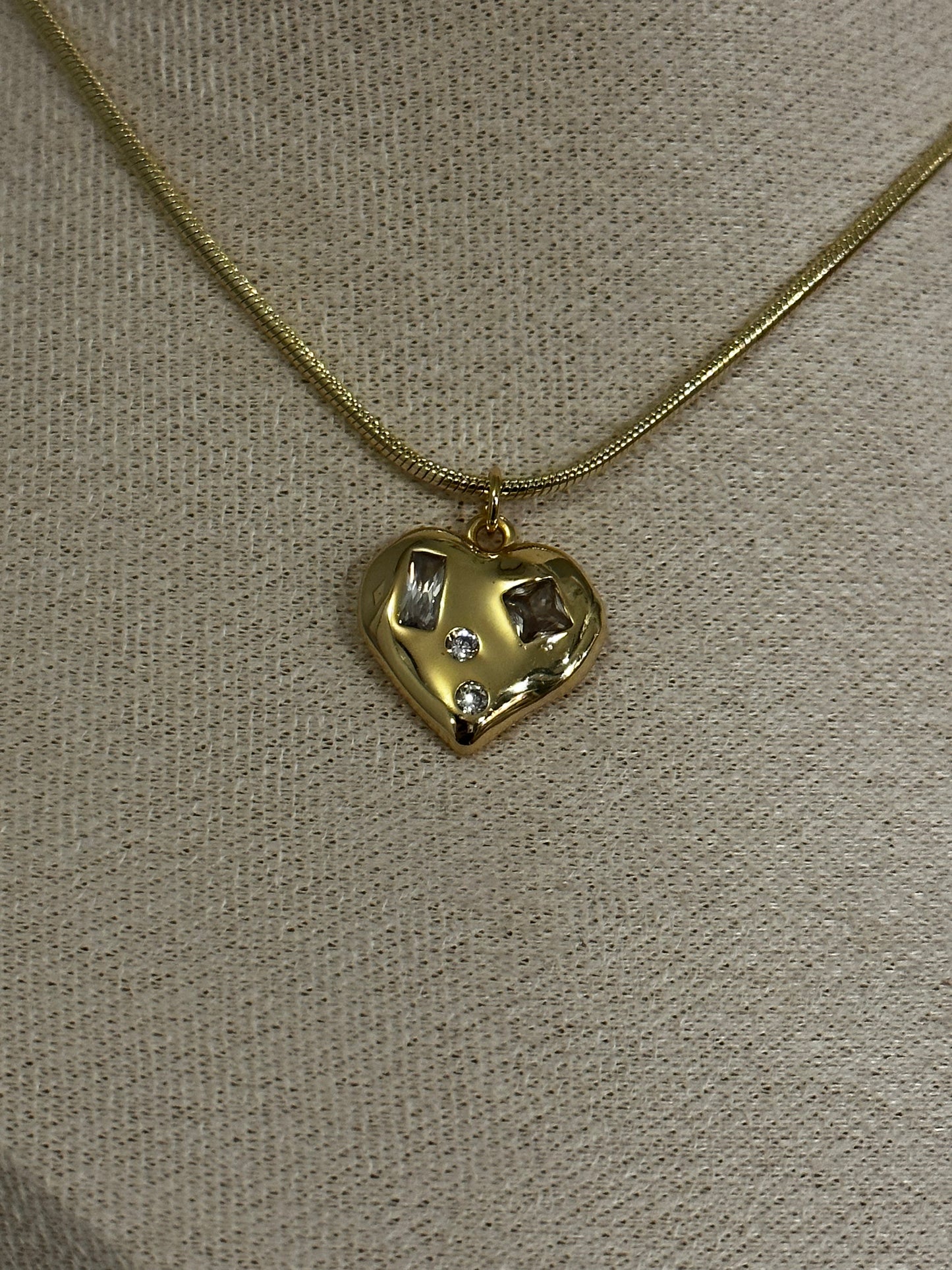 Abby Heart Necklace