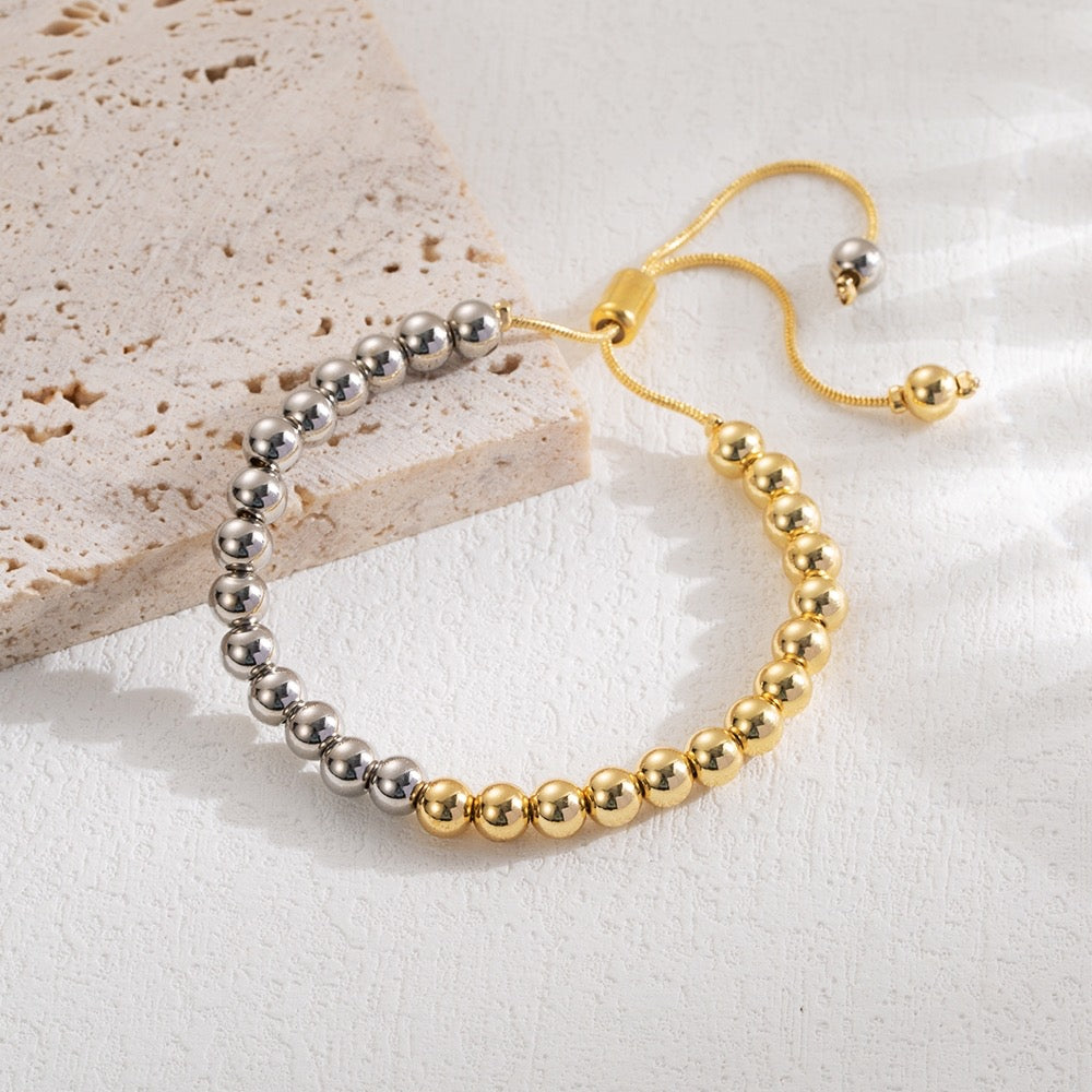 Bubble Two Tone Bracelet